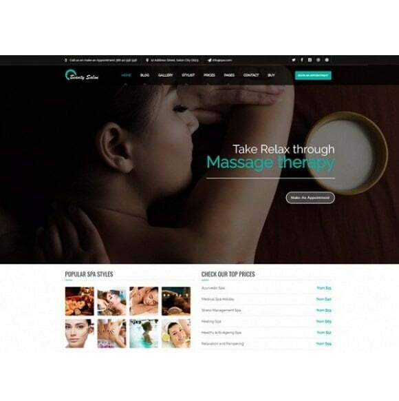 Beauty Salon – HTML Template Beauty Salon – HTML Template