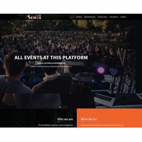 Event Wings – HTML Template Event Wings – HTML Template