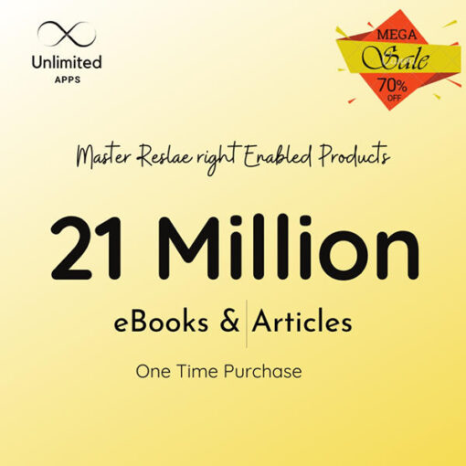 21,000,000 Ebooks PLR Articles & Virtual Merchandise with Complete Resell Rights